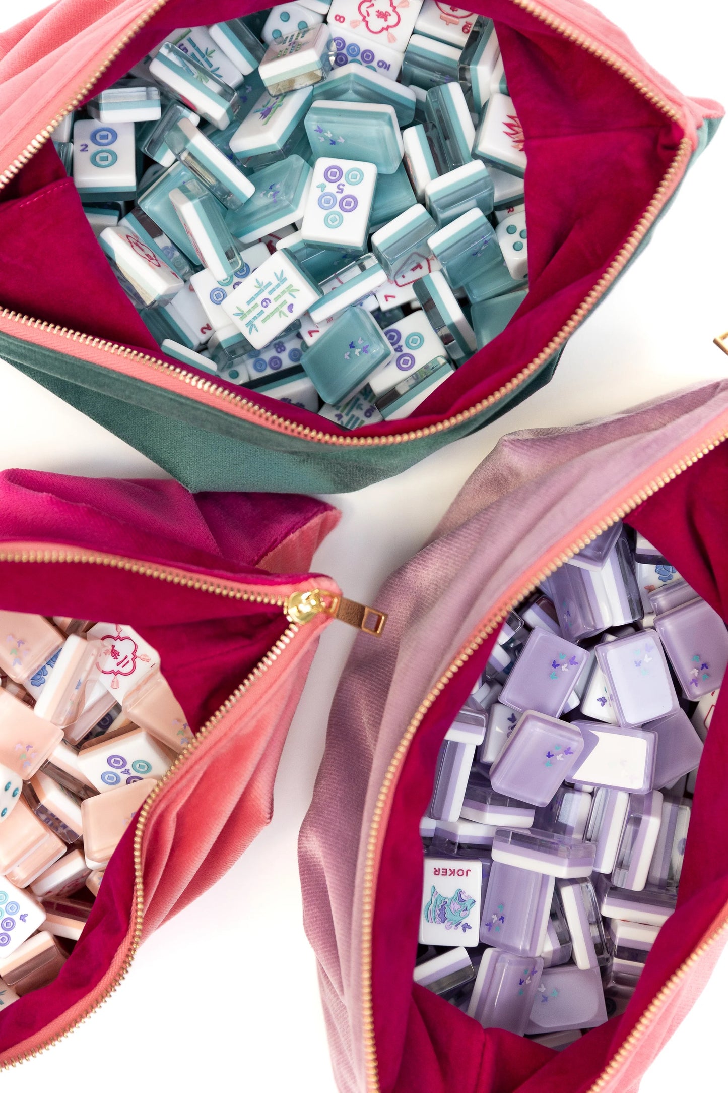 Velvet Tile Bag