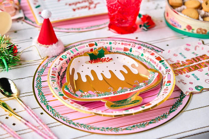 Peppermint Party Dinner Plate