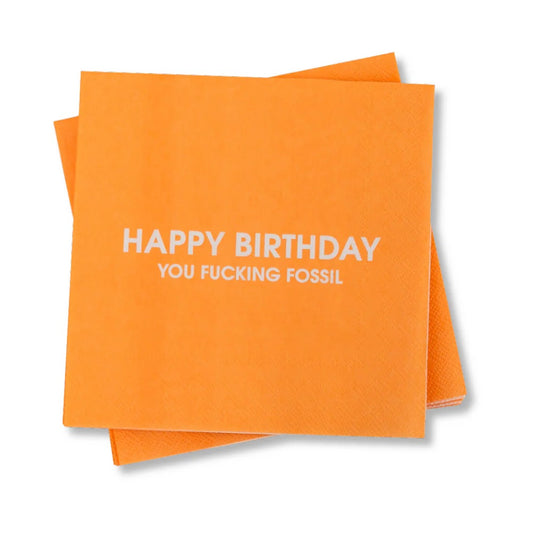 You F*cking Fossil Napkins