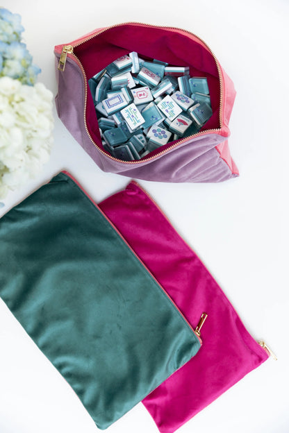 Velvet Tile Bag