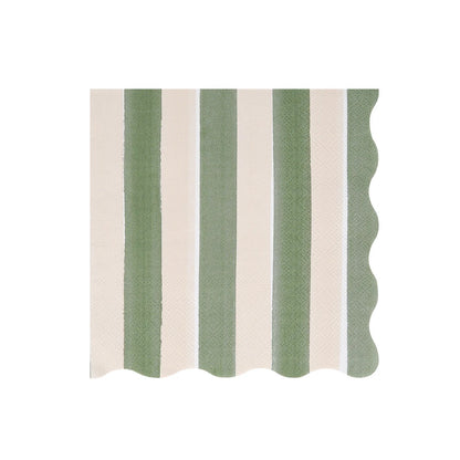 Fall Stripes Large Napkins