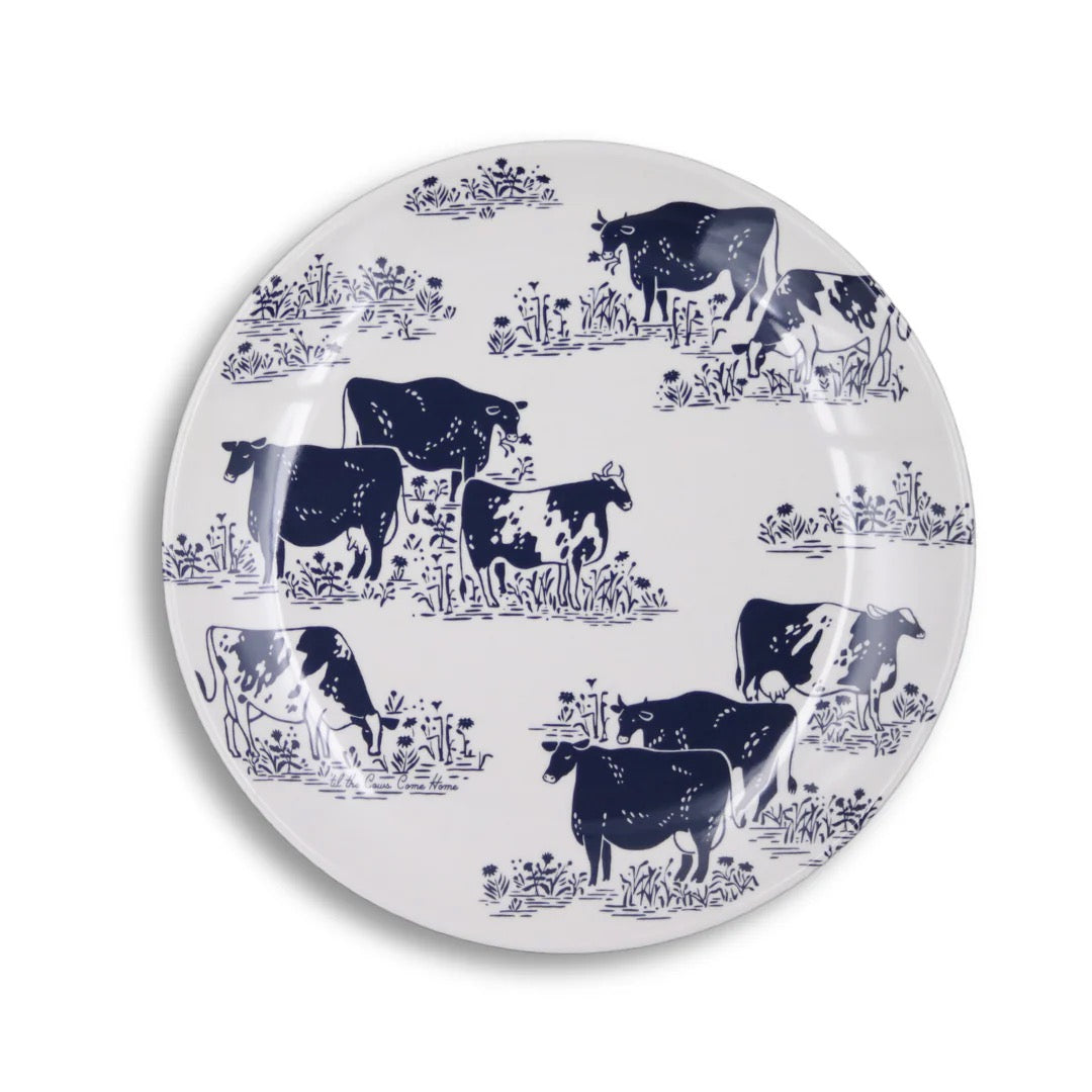 'Til The Cows Come Home Dinner Plate | Melamine