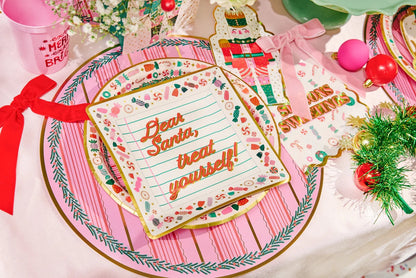 Dear Santa Treat Plate