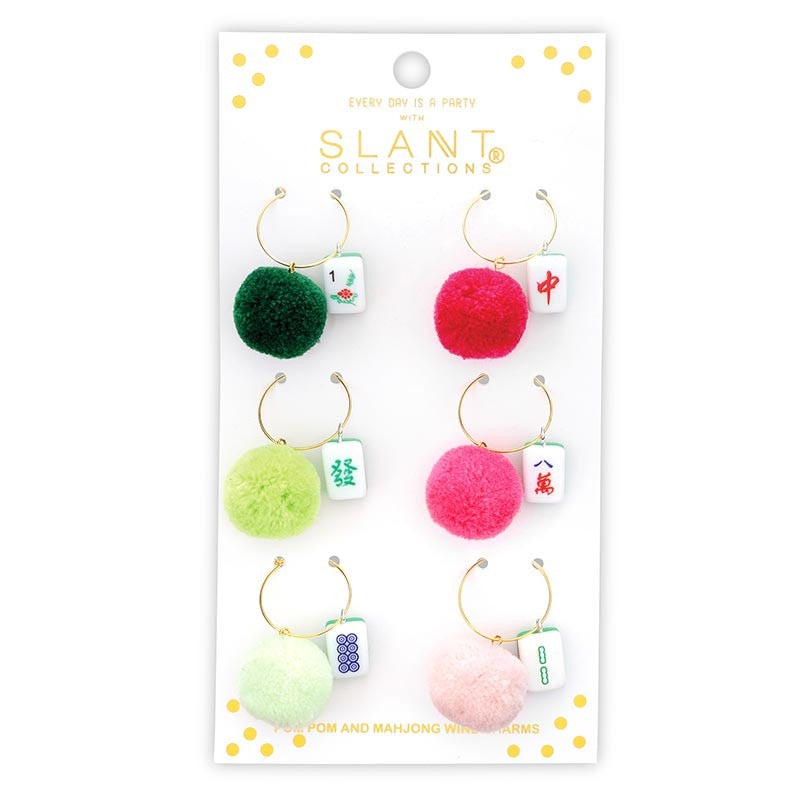 Mahjong Wine Charms