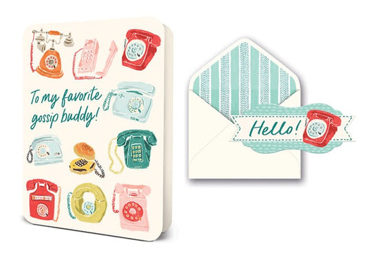 Fave Gossip Buddy Card