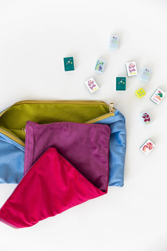 Velvet Tile Bag | East Meets West