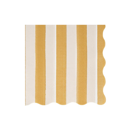 Fall Stripes Large Napkins