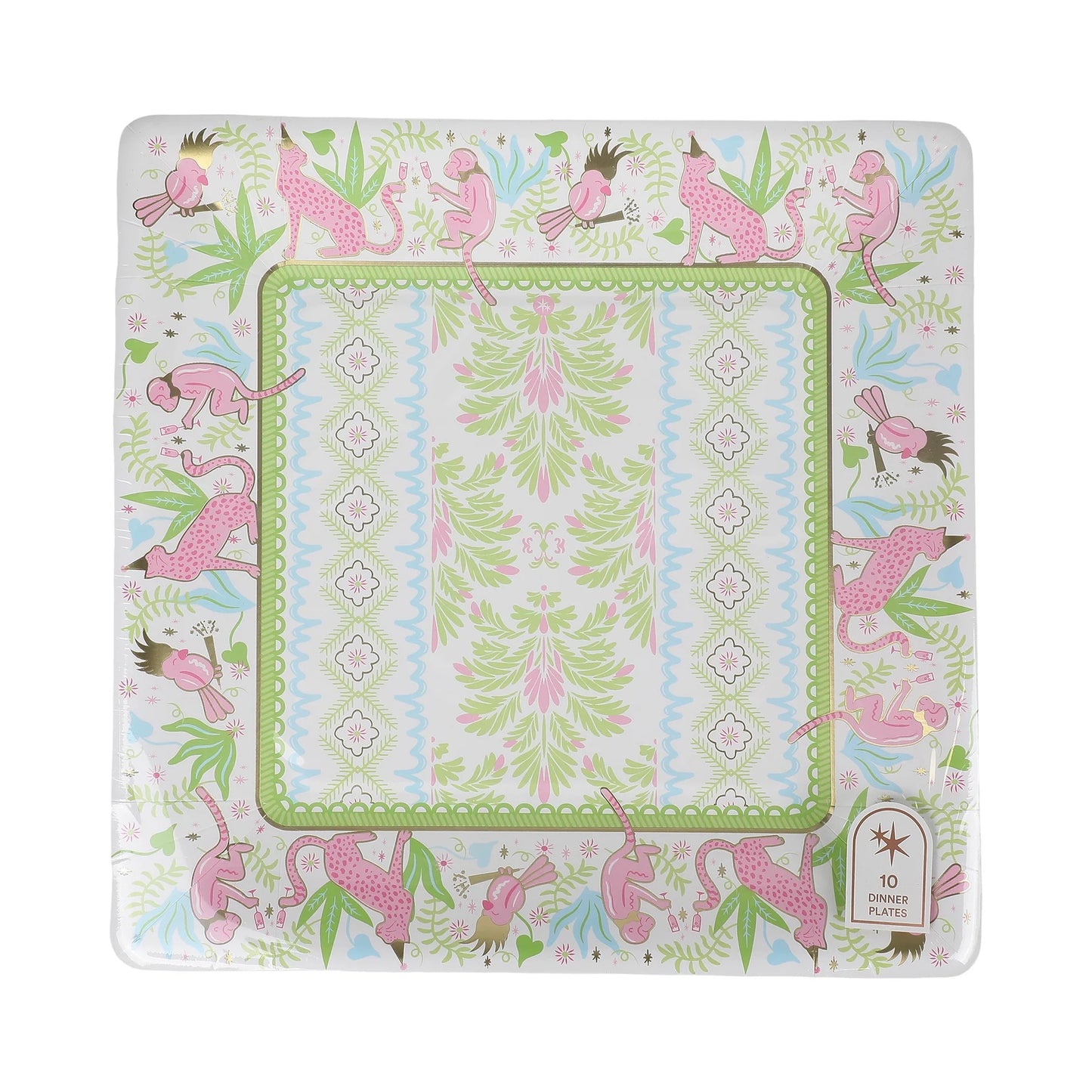 Party Animals Dinner Plates