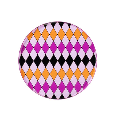 Halloween Diamond Dinner Plates