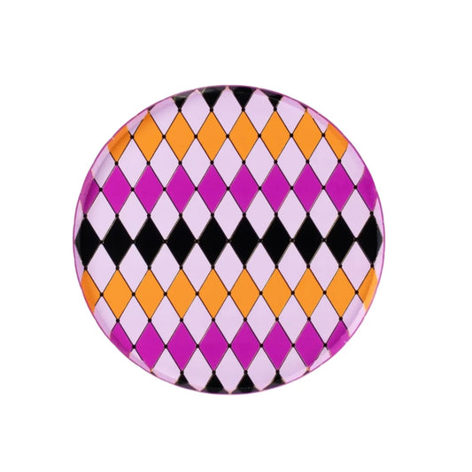 Halloween Diamond Dinner Plates