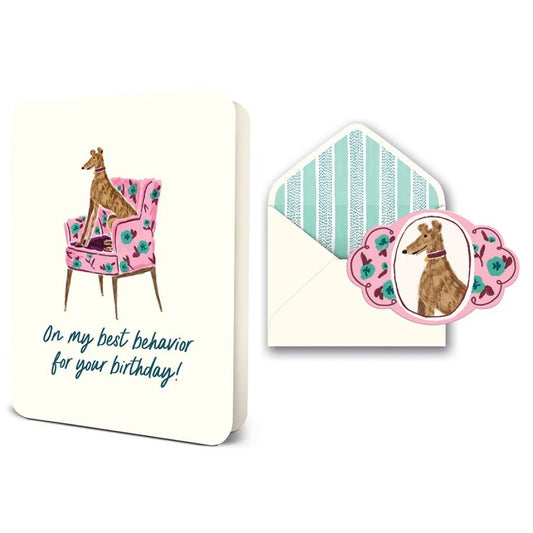 Best Behavior Birthday Card