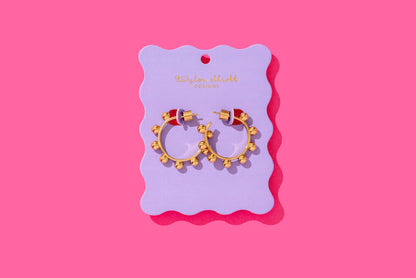 Dottie Gold Hoop