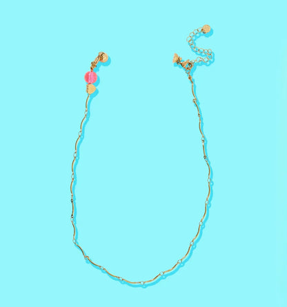 Faye Wavy Necklace | Gold