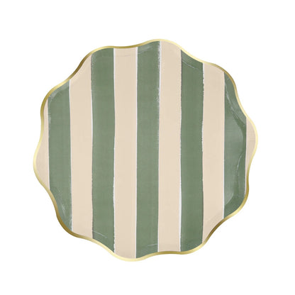 Fall Stripes Side Plates