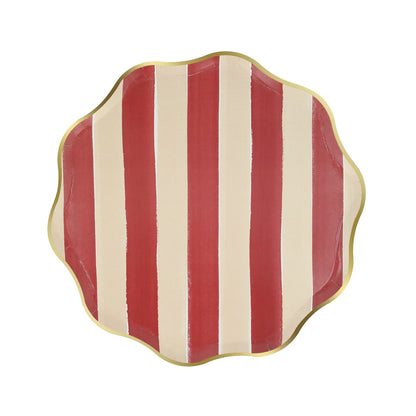 Fall Stripes Side Plates