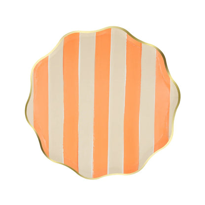 Fall Stripes Side Plates