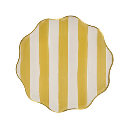 Fall Stripes Side Plates