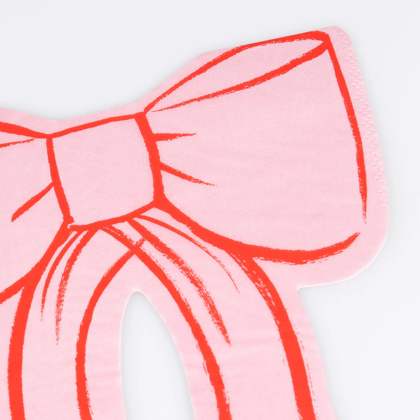 Pink Bow Napkins