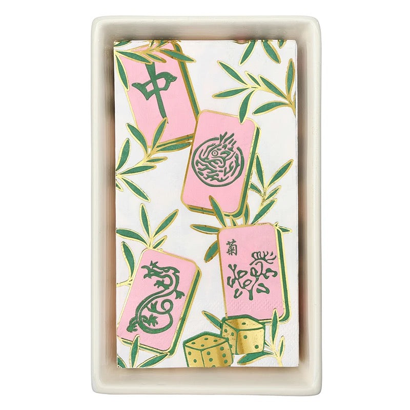 Mahjong Guest Towel Set