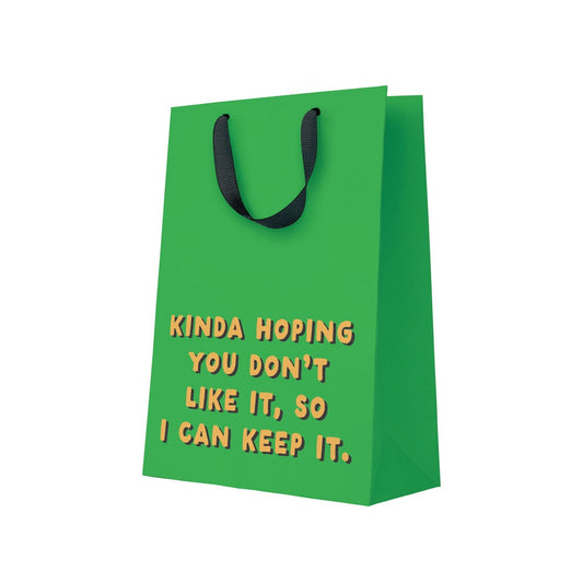 Hoping You Don't Like It Large Gift Bag