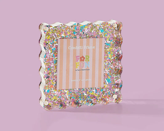 Happy Confetti Frame - Small
