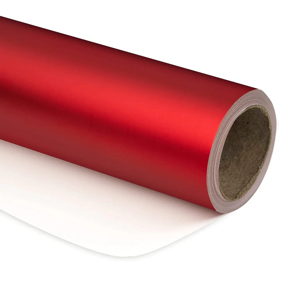 Metallic Red Wrapping Paper