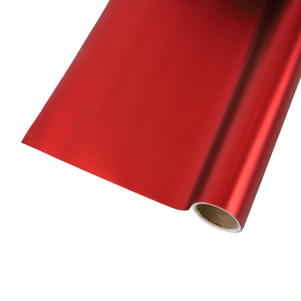 Metallic Red Wrapping Paper