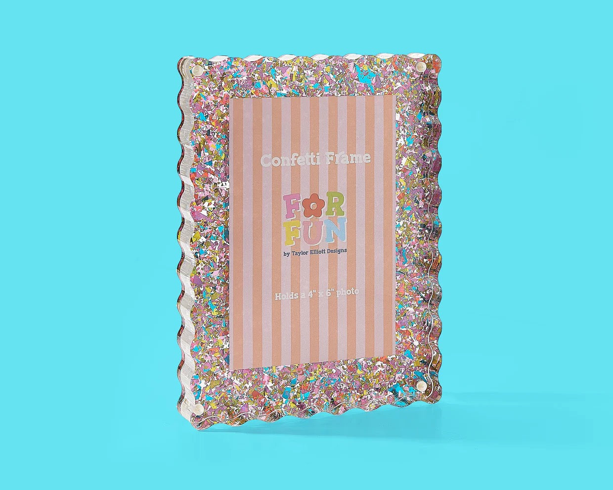 Happy Confetti Frame - Medium