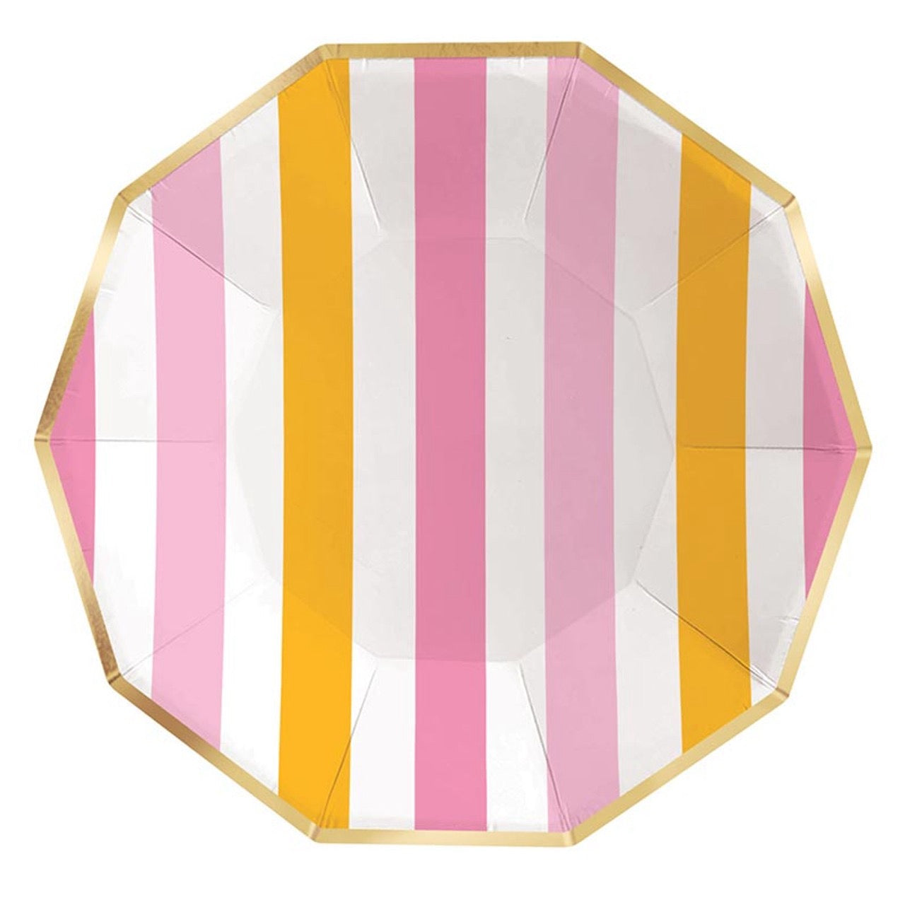 Cabana Stripes Plate