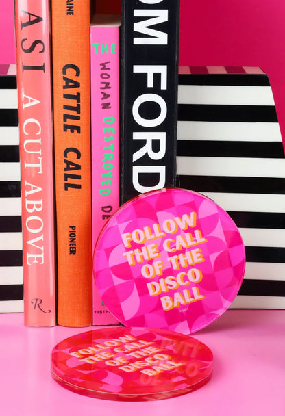 The Call Of The Disco Ball Coaster