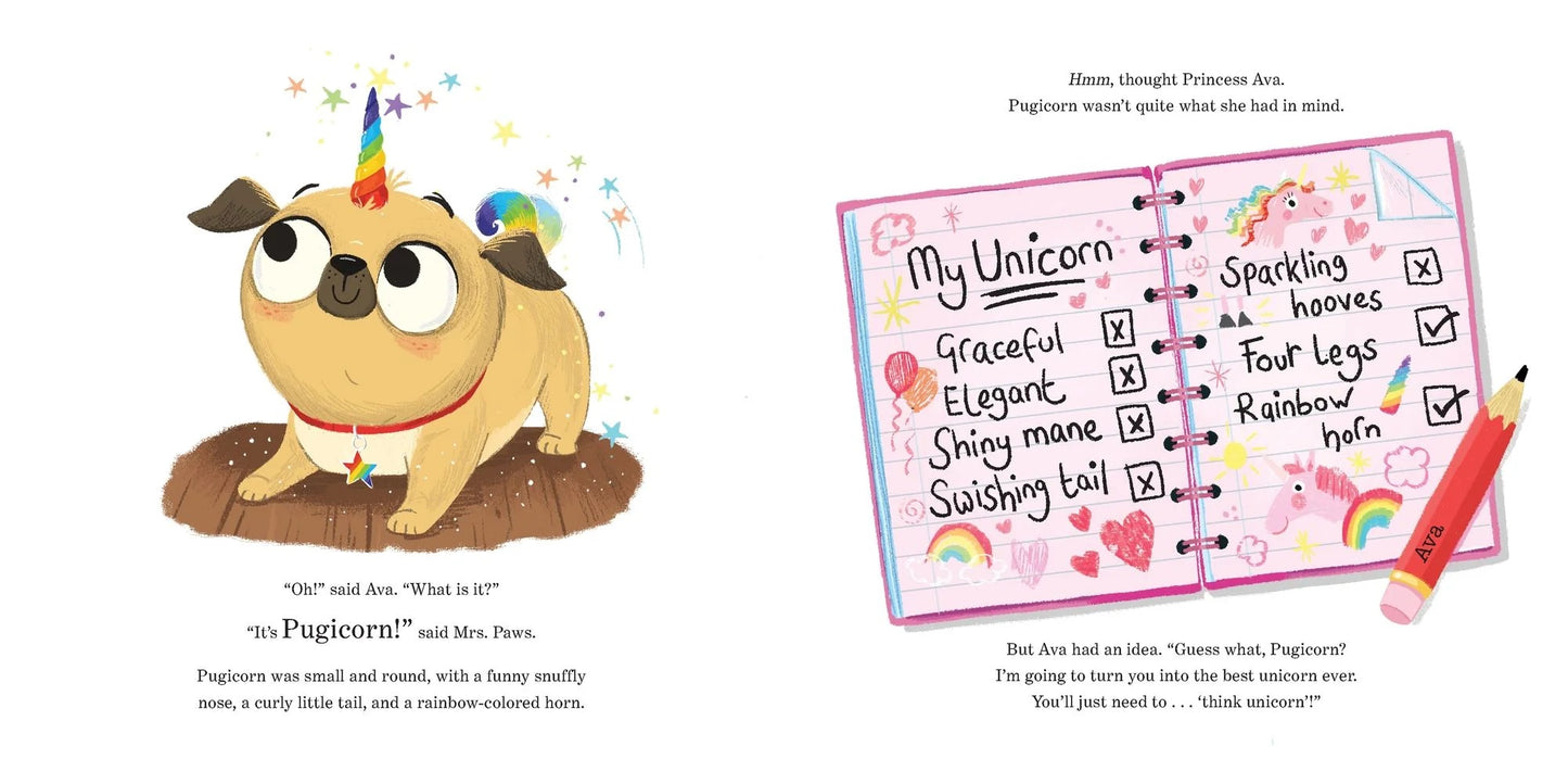When You Adopt A Pugicorn Board Book
