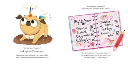 When You Adopt A Pugicorn Board Book