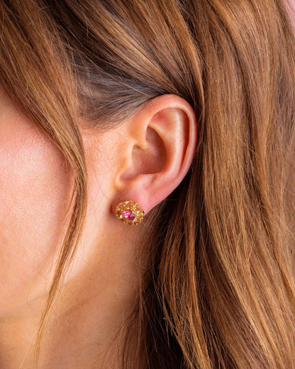 Caroline Stud | Pink