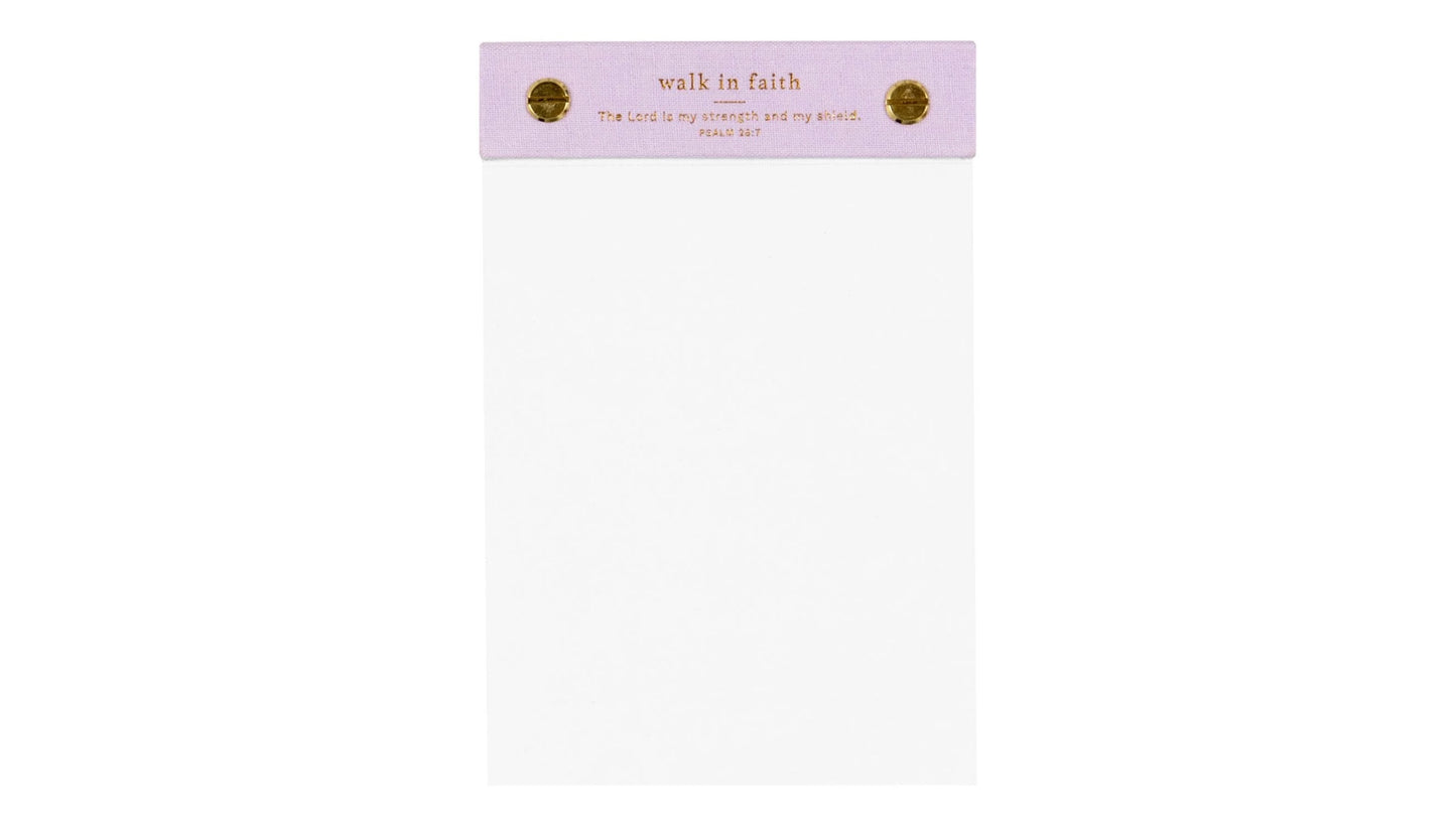 Walk In Faith Desk Pad