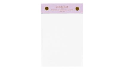 Walk In Faith Desk Pad