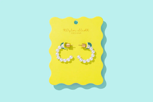 Olivia Pearl Hoop