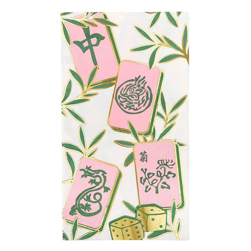 Mahjong Guest Towel Set