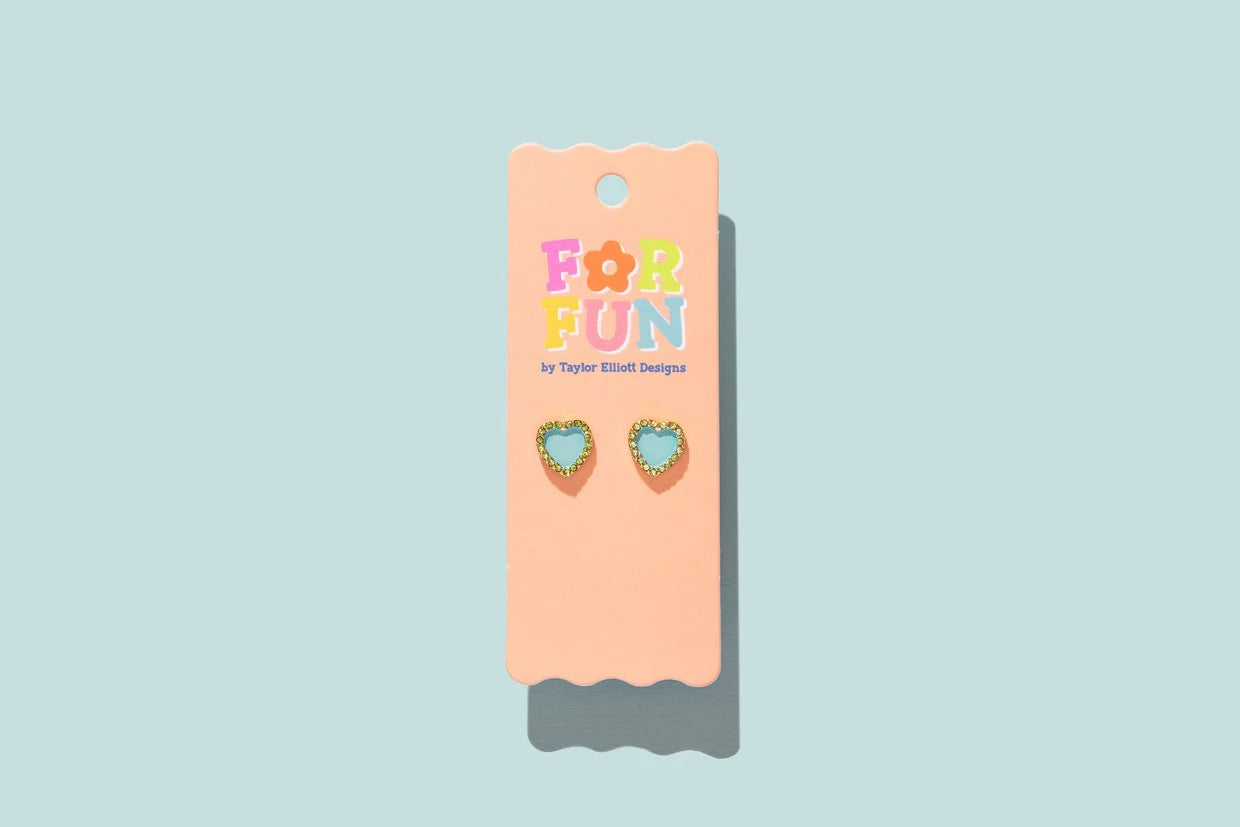 Harper Studs | Blue