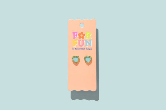 Harper Studs | Blue