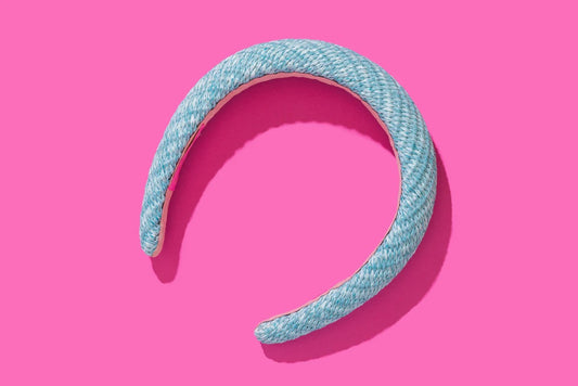 Layla Blue Rattan Headband