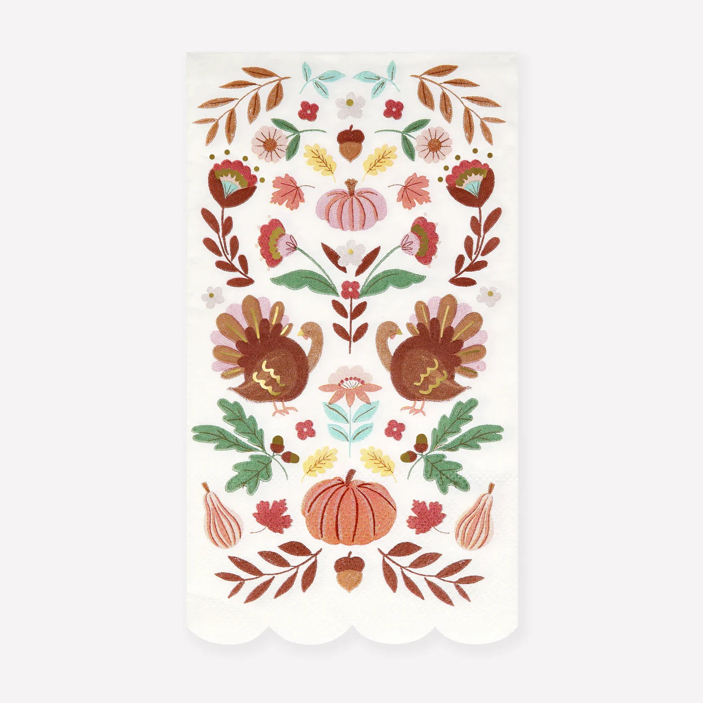 Thanksgiving Icons Guest Napkins