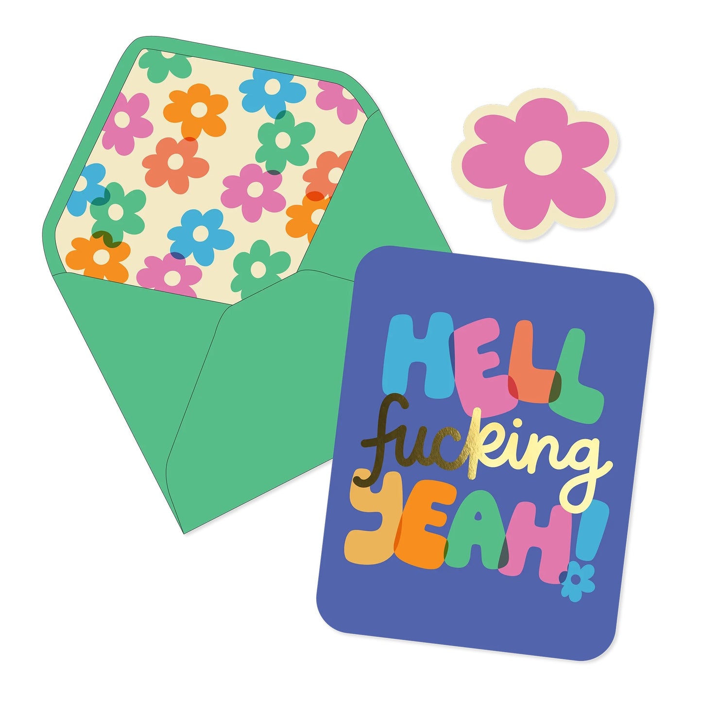 Hell F*king Yeah Card