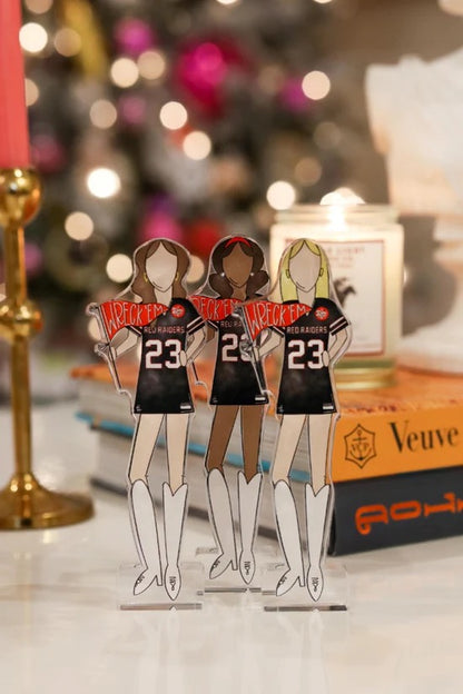 Texas Tech Girls Acrylic Shelfie