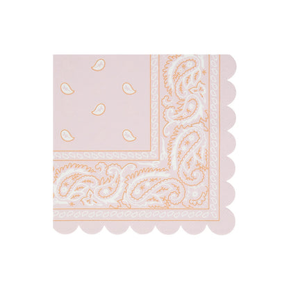 Western Bandana Cocktail Napkins