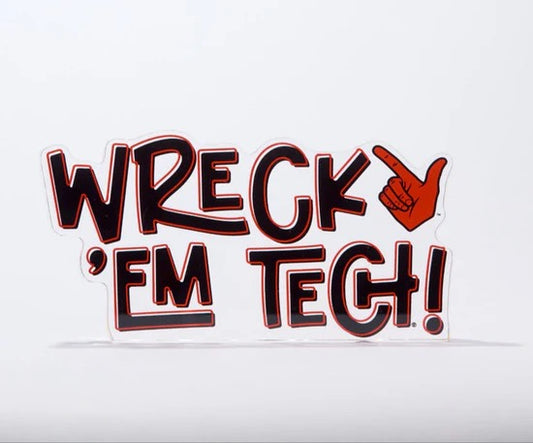 Wreck 'Em Tech Acrylic Shelfie