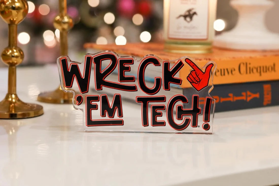 Wreck 'Em Tech Acrylic Shelfie