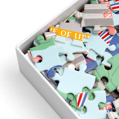 Greetings From The USA Puzzle