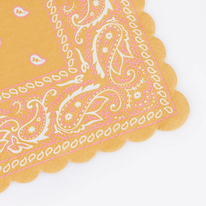 Western Bandana Cocktail Napkins