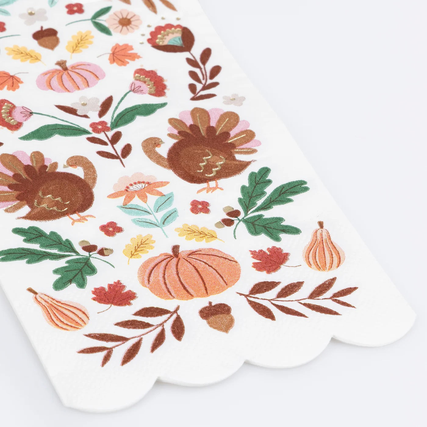 Thanksgiving Icons Guest Napkins