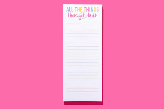 All The Things List Pad